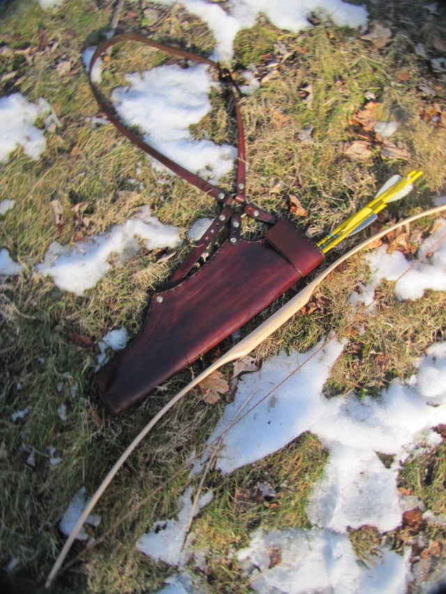 quiver on ground